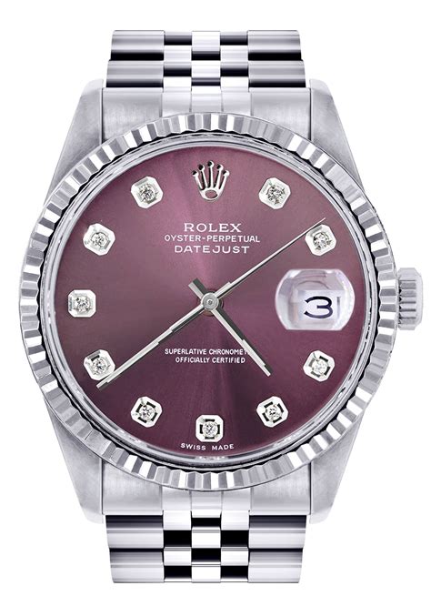 rolex datejust 36 purple|rolex datejust 36 price.